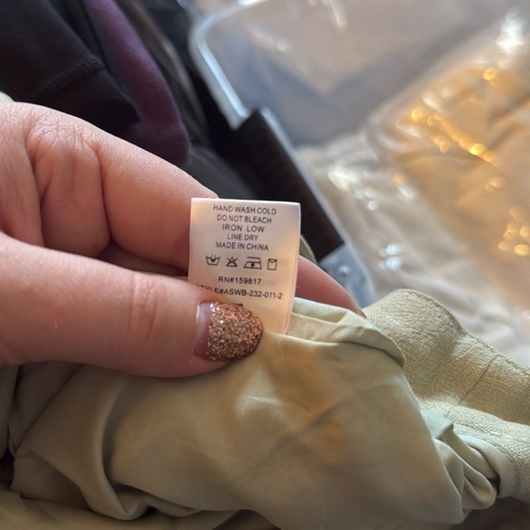 Altar'd State Tessa Linen Trouser Pants - Picture 6 of 10